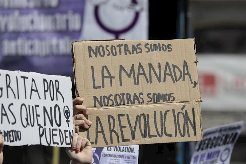 ep manifestacion en madrid para protestar por la sentencia de la manada