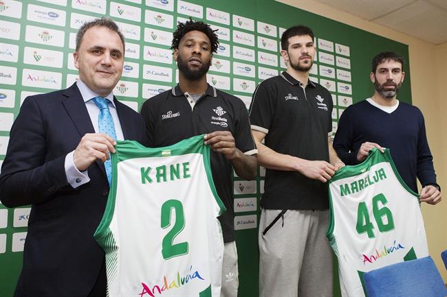 Presentación de Deandre Kane y Aleksandar Marelja con el Betis Energía Plus | PEPO HERRERA ep presentacion de deandre kanealeksandar mareljabetis energia plus