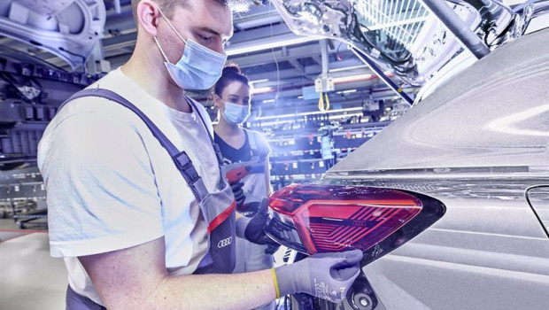 ep produccion del nuevo audi q4 e tron