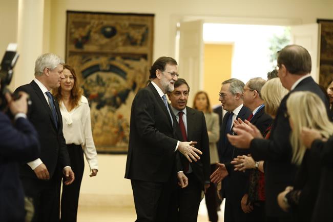 Rajoy y José Ramón García-Hernández en Moncloa | EUROPA PRESS - Archivo ep rajoyjose ramon garcia-hernandezmoncloa