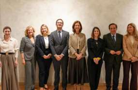 ep representantes de las patronales bancarias en una jornada para abordar la contribucion del sector