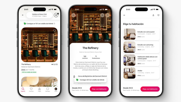 hoteles airbnb 