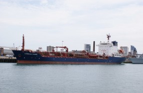 James Fisher & Sons MV Cumbrian Fisher oil/chemical tanker, shipping James Fisher & Sons MV Cumbrian Fisher oil/chemical tanker, shipping