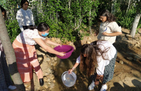 1653497034 ha sido necesario aportar agua para evitar que la charca se seque antes de tiempo 
