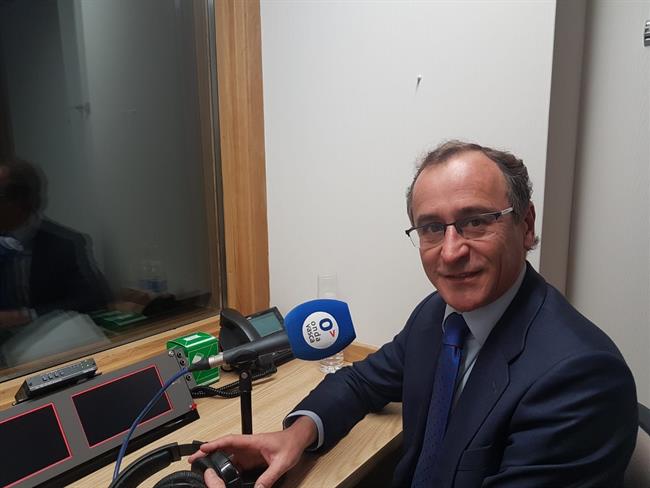 Alfonso Alonso, presidente del PP vasco en Onda Vasca | ONDA VASCA - Archivo ep alfonso alonso presidentepp vascoonda vasca
