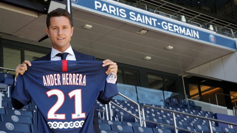 Ander Herrera ficha por el PSG | WWW.PSG.FR ep ander herrera fichapsg