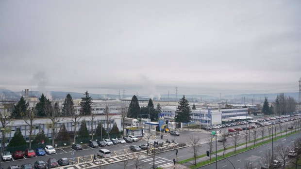 ep archivo   acceso a la fabrica michelin en vitoria a 16 de enero de 2024 en vitoria alava pais