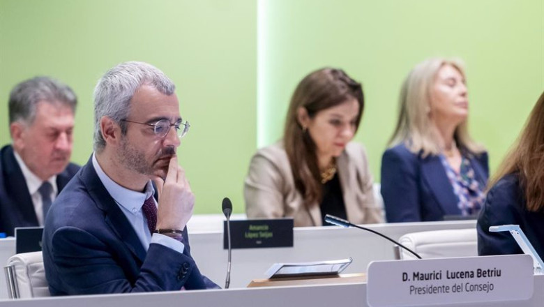ep archivo   el presidente del consejo de aena maurici lucena durante una junta general de