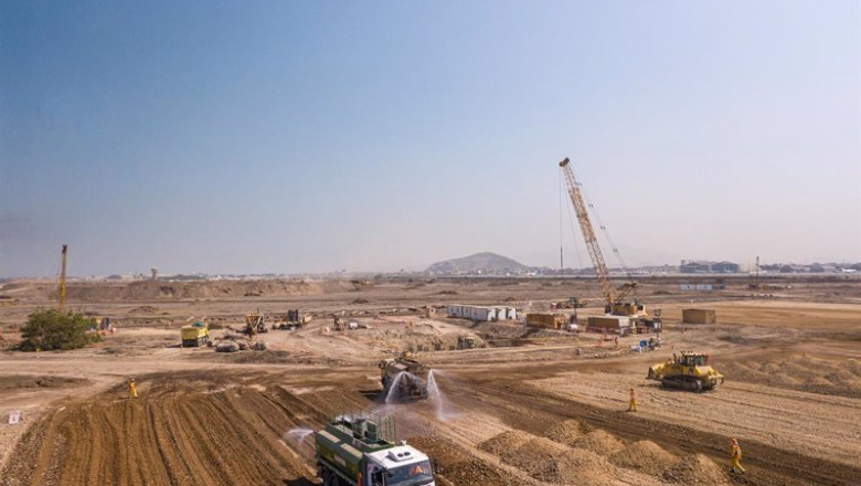 ep archivo   obras de la torre del aeropuerto de lima por acciona