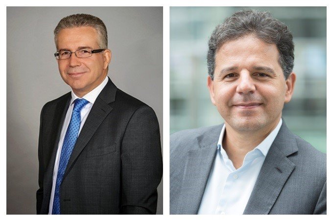 Collage de Joseph Pinto, nuevo Chief Operating Officer de Natixis IM, a la izquierda; y Philippe Setbon, CEO de Ostrum Asset Management, a la derecha. | NATIXIS IM ep collage de joseph pinto nuevo chief operating officer de natixis im a la izquierda y philippe