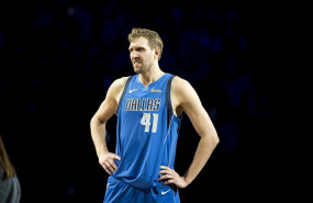 ep dirk nowitzki en su ultimo partido con los mavericks