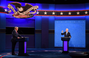 ep donald trump y joe biden en el segundo debate presidencial ep donald trump y joe biden en el segundo debate presidencial