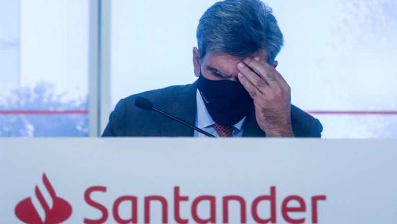 ep el consejero delegado del banco santader jose antonio alvarez alvarez durante la presentacion de 20211027142203