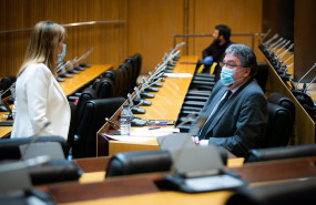ep el diputado de foro asturias isidro martinez oblanca durante una sesion de comision en el