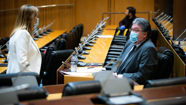 ep el diputado de foro asturias isidro martinez oblanca durante una sesion de comision en el