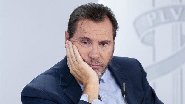 ep el ministro de transportes y movilidad sostenible oscar puente durante la rueda de prensa
