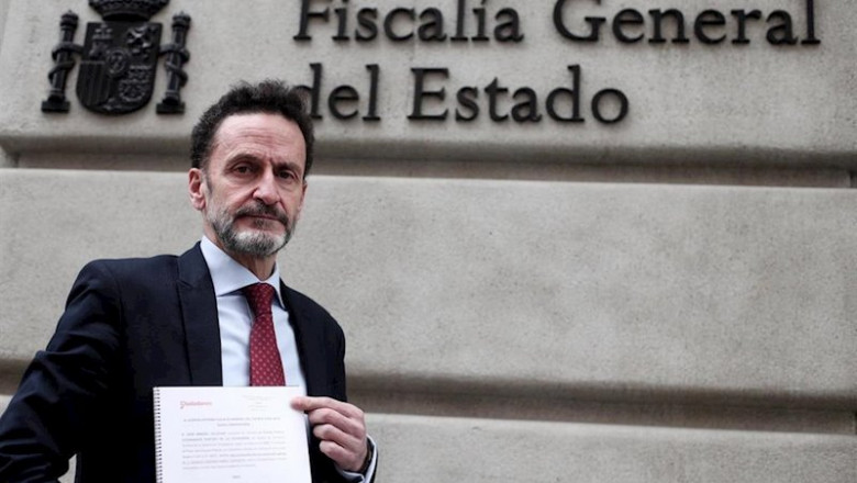 ep el portavoz adjunto de ciudadanos en el congreso de los diputados edmundo bal ante la sede de la