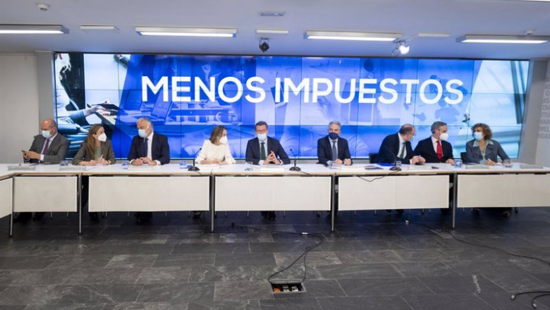 El presdiente del PP, Alberto Núñez Feijóo, preside la reunión del Comité Ejecutivo Nacional del PP | Alberto Ortega - Europa Press ep el presdiente del pp alberto nunez feijoo preside la reunion del comite ejecutivo nacional del pp