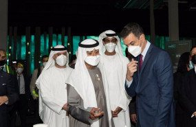 ep el presidente del gobierno pedro sanchez visita la expo de dubai
