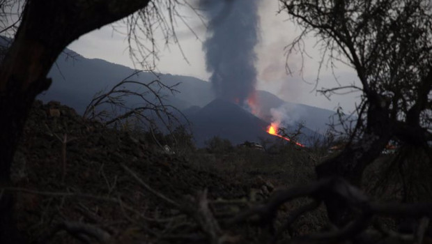 ep el volcan de cumbre vieja en la palma