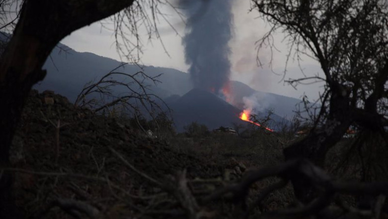 ep el volcan de cumbre vieja en la palma