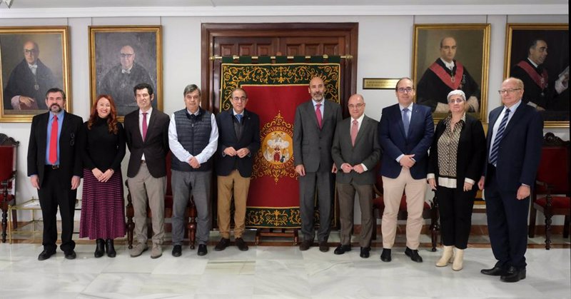 Firma del acuerdo entre la Universidad de Sevilla e Indra para la Cátedra Vigilancia Espacial. | UNIVERSIDAD DE SEVILLA ep firma del acuerdo entre la universidad de sevilla e indra para la catedra vigilancia espacial
