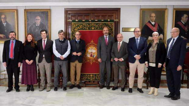 ep firma del acuerdo entre la universidad de sevilla e indra para la catedra vigilancia espacial