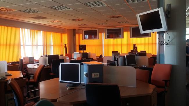 Imagen de la redacción de Canal 9 vacía tras el cierre de RTVV | EUROPA PRESS ep imagenla redaccioncanal 9 vaciacierrertvv