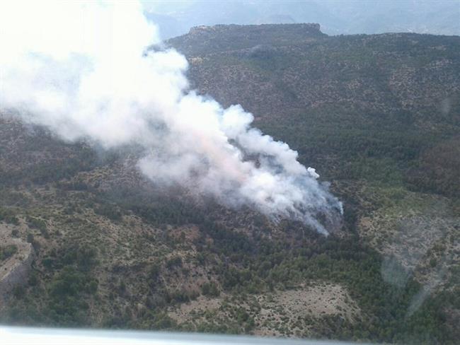 Incendio Yeste | EUROPA PRESS/METEOHELLÍN ep incendio yeste