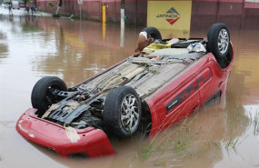 ep inundaciones durante las fuertes lluvias en brasil