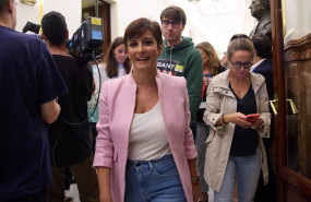 ep la ministra de vivienda isabel rodriguez sale de sesion de control al gobierno en el congreso de