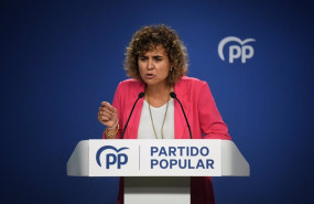 ep la portavoz del pp en el parlamento europeo dolors montserrat ofrece una rueda de prensa en la