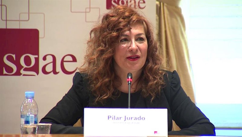 ep la presidenta de la sgae pilar jurado