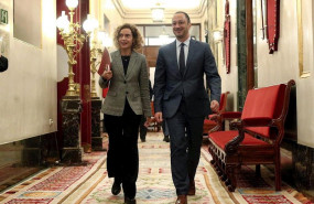 ep la presidenta del congreso de los diputados meritxell batet y el vicepresidente primero alfonso