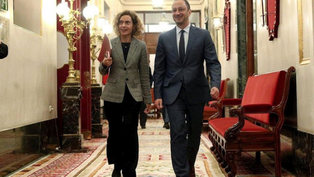 ep la presidenta del congreso de los diputados meritxell batet y el vicepresidente primero alfonso