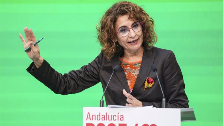 ep la vicepresidenta primera y ministra de hacienda maria jesus montero este viernes en un acto del ep la vicepresidenta primera y ministra de hacienda maria jesus montero este viernes en un acto del