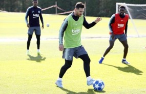 ep leo messi entrenamiento barcelona