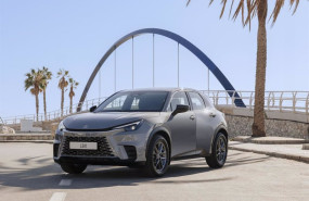 ep nuevo lexus lbx en malaga durante la final de la copa davis