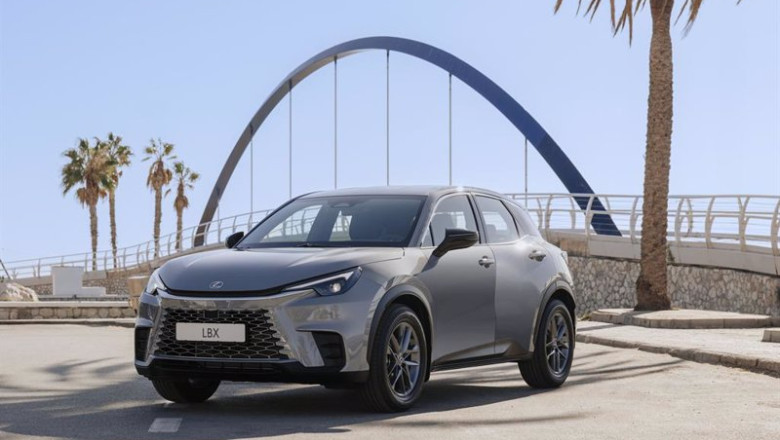 ep nuevo lexus lbx en malaga durante la final de la copa davis