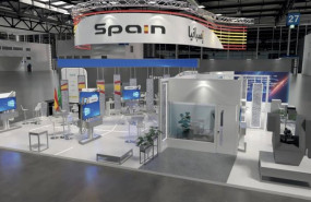 ep pabellon de espana en eurosatory