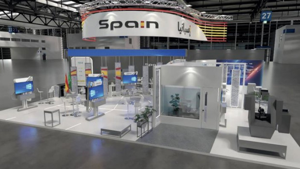 ep pabellon de espana en eurosatory
