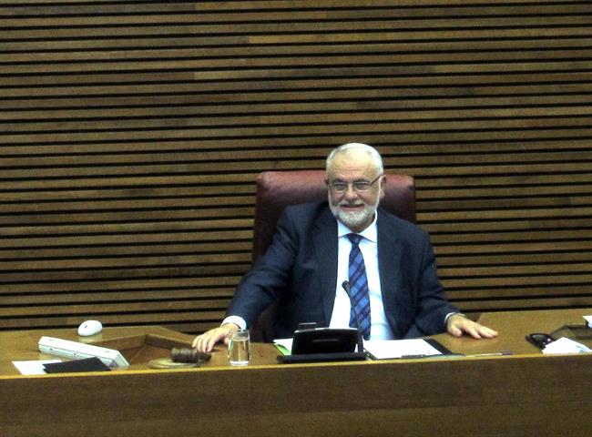 El presidente de las Corts Valencianes, Juan Cotino. | Europa Press - Archivo ep presidentelas corts valencianes juan cotino