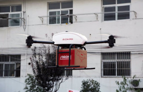ep reparto de paquetes con drones de jdcom