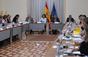 ep reunion del pleno de la comision nacional de administracion local en el palacio de adanero a 11