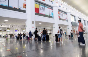 ep salida de turistas y residentes al aeropuerto pablo ruiz picasso malaga a 22 de junio del 2020