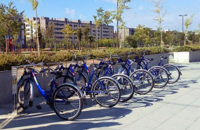 ep servicio de alquiler de bicicletas en la localidad madrilena de getafe