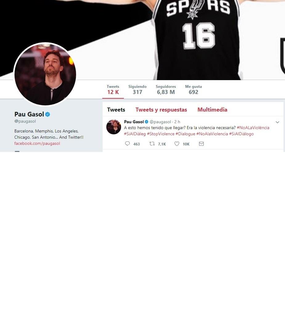 Twitter de Pau Gasol | TWITTER ep twitterpau gasol