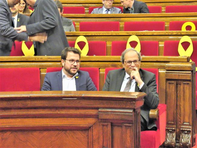 ep vicepte pere aragons pte quim torra enplenoparlament