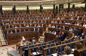 ep vista general del hemiciclo del congreso de los diputados durante la segunda y definitiva