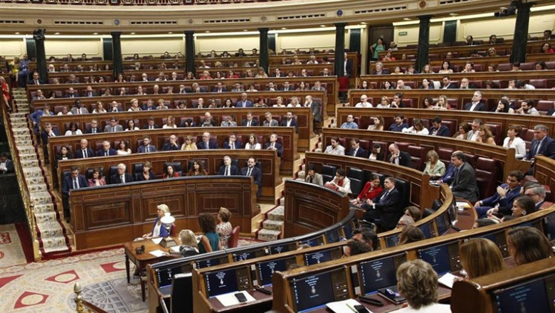 Vista general del hemiciclo del Congreso de los Diputados durante la segunda y definitiva votación para su investidura del candidato socialista a la Presidencia del Gobierno. | Eduardo Parra - Europa Press - Archivo ep vista general del hemiciclo del congreso de los diputados durante la segunda y definitiva